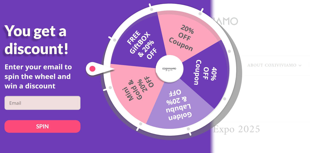 COXIVIVIAMO "Spin to Win" Promotion